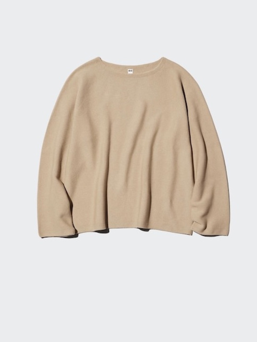 Uniqlo Women’s 3D Knit Cotton Sweater XS Beige
